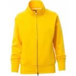 PAYPER panama+ lady 000396-0001 / Дамски суитшърт с цип по цялата дължина - жълт s (000396000101000s)