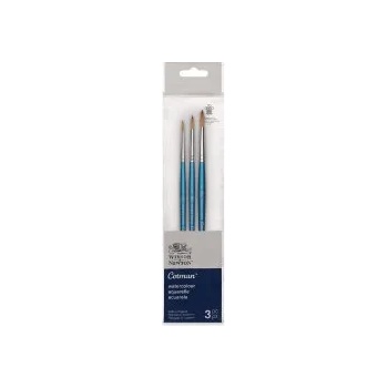 Image 1 of Winsor & Newton Четка синтетична Cotman серия 222/555 №0-4-8 3бр