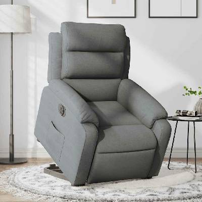 zahrada-XL 3205005 elektrické zvedací tmavě šedé textil