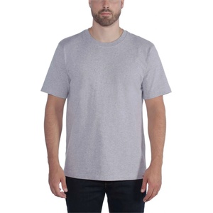 Carhartt Мъжка тениска Carhartt Non-Pocket Short Sleeve T-shirt - Heather Grey - размер XL (016-7686-0215)
