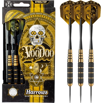 Harrows Darts Voodoo Darts - Gold/Black