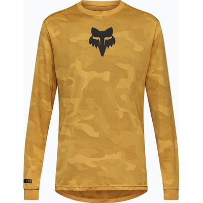 Fox Racing Мъжка блуза с дълъг ръкав за колоездене Fox Racing Ranger Tru Dri bronze