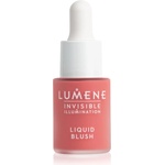 Lumene Invisible Illumination течен руж за озаряване на лицето цвят Bright Bloom 15ml
