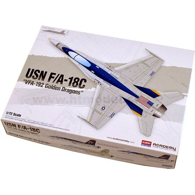 Dragon Academy F/A-18 C Hornet USN VFA-192 Golden s 1:72