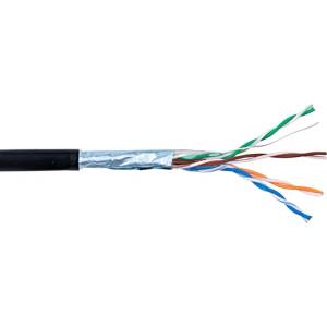 ECG Кабел cat. 5e F/UTP 100 MHz PE за външно и вътрешно полагане - 305 m - ECG E7091002 (E7091002)