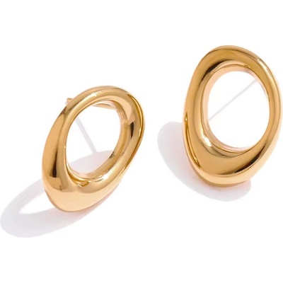 Victoria Filippi Stainless Steel Moderní náušnice Dalila Gold - chirurgická ocel E-1531-YH1134A/29 Zlatá