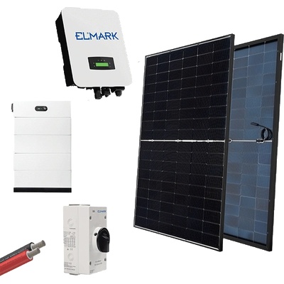 ELMARK ХИБР. СИСТЕМА 3Р/10kw 430w ПАНЕЛИ С БАТЕРИЯ (98sol10003hm/6e)