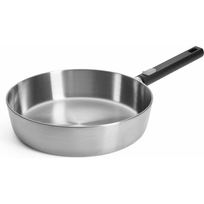 Woll Nerezová soté panvica Logic Steel s odnímateľnou rukoväťou, Ø 28 cm 1728LCS