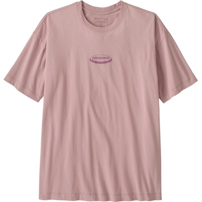 Patagonia Дамска тениска Patagonia Women's 95 Oval Logo Oversized T-Shirt - Quiet Violet - размер XXL (916-6148-0116)
