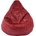 Pufrelax Калъф за пуф круша, 160л. , Nirvana Light - Cranberry, (Не съдържа пълнеж), Гама Premium