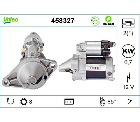 VALEO Štartér 458327