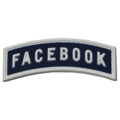 ARMED PATCHES PVC nášivka Facebook