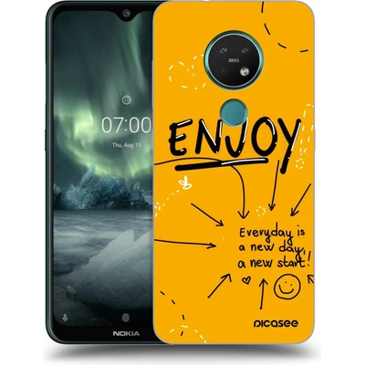 Púzdro Picasee silikónové Nokia 7.2 - Enjoy čiré