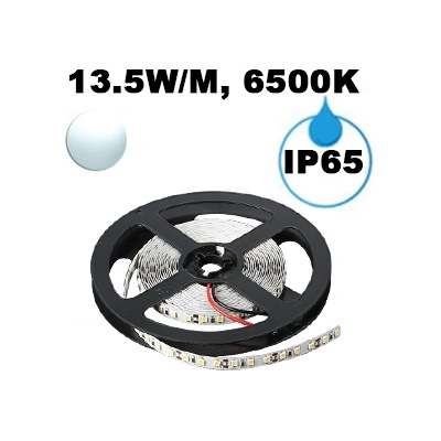 UltraLux Led ЛЕНТА, 13.5w/m, 6500k, 12v dc, smd5050, 60 leds/m, ip65 (ngw5060w)