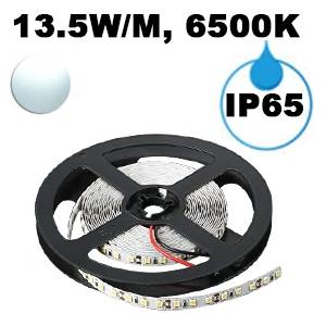UltraLux Led ЛЕНТА, 13.5w/m, 6500k, 12v dc, smd5050, 60 leds/m, ip65 (ngw5060w)