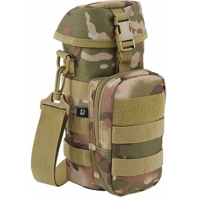Brandit na fľašu 0,5-1 l s popruhom Molle tactical camo
