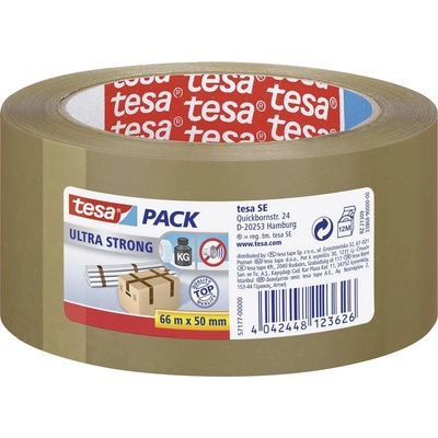 TESA tesa ULTRA STRONG baliace lepiaca páska hnedá 66 m x 50 mm