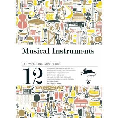 MUSICAL INSTRUMENTS : gift and creative paper- Pepin van Roojen