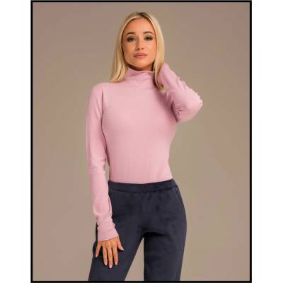 Magenta dámske pletené body 7141/Pink
