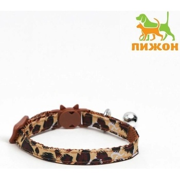 Kraftika Kočičí obojek s motivem šelma 1 cm
