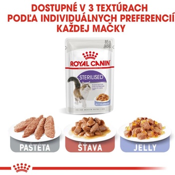 Royal Canin Sterilised v želé 12 x 85 g