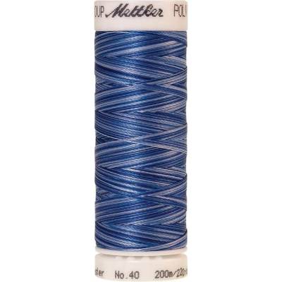 Nitě POLY SHEEN MULTI vyšívací 200m 200m art. 4820 polyester AMANN Mettler - více barev barva.: 9929 Nautical Blues