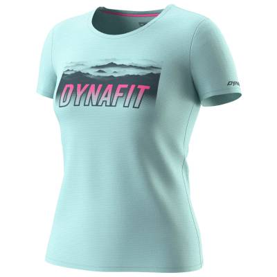 Дамска спортна тениска Dynafit Women's Transalper Graphic S/S Tee Sport shirt - Cloud Blue - размер XL (916-6634-0415)