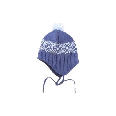 Kama dětská pletená Merino čepice B92 sv.modrá