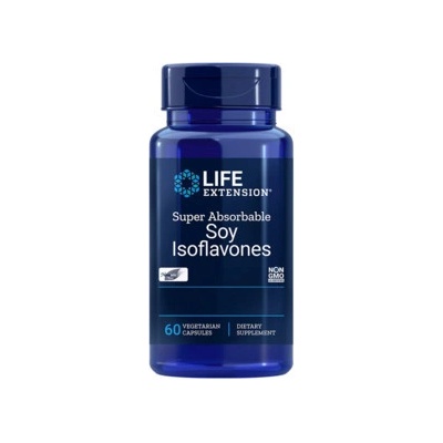 Life Extension Super-Absorbable Soy Isoflavones 60 vegetariánska kapsula