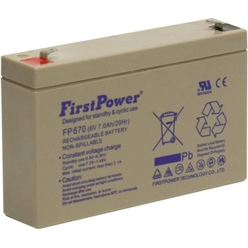 Eaton Батерия First Power FP670 7 Ah 6V (FP670)
