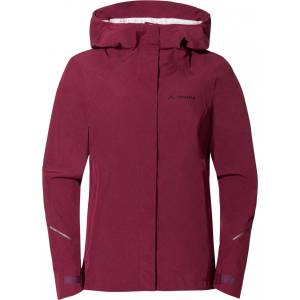 Vaude Дамско водоустойчиво яке за колоездене Vaude Women's Yaras Jacket V Waterproof jacket - Cassis - размер 36 (EU) (102-3490-0111)
