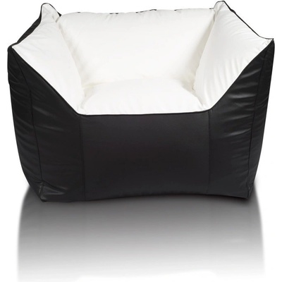 Ecopuf EF1047 COMFORT ekokoža Čierno-biely E14/E1