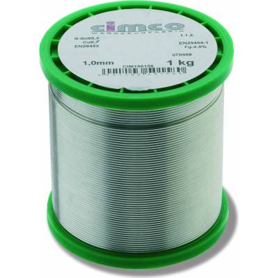 CIMCO Letovací bezolovnatý drát o 1,0 mm (1 kg)