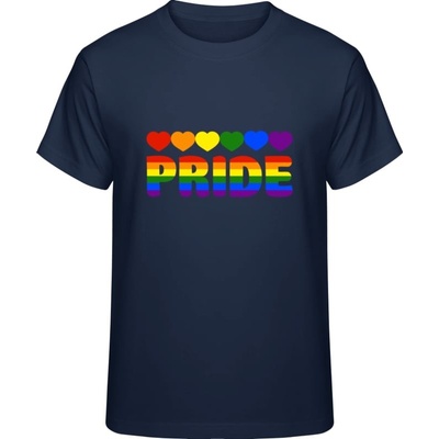 Premium Pride pánske tričko s Dizajnom Pride námornícké