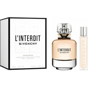 Givenchy Подаръчен комплект L'Interdit - Парфюмна вода, 80 + 12.5 ml