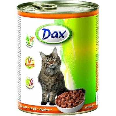 Dax Cat kúsky hydinovej 830 g