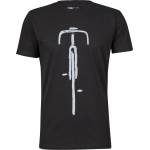 DEDICATED Мъжка тениска DEDICATED T-Shirt Stockholm Bike Front T-shirt - Charcoal (016-8947-0112)