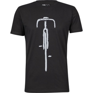 DEDICATED Мъжка тениска DEDICATED T-Shirt Stockholm Bike Front T-shirt - Charcoal (016-8947-0112)