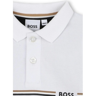 HUGO BOSS Бебешка памучна тениска с яка boss (j52456.86.94)