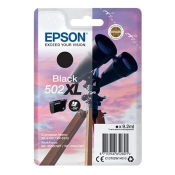 Epson 502XL T02W140 черен (black) оригинална касета (C13T02W14010)