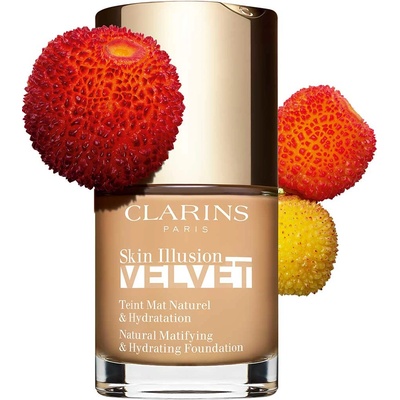 Clarins Skin Illusion Velvet Tekutý make-up s matným finišem s vyživujícím účinkem 110N 30 ml