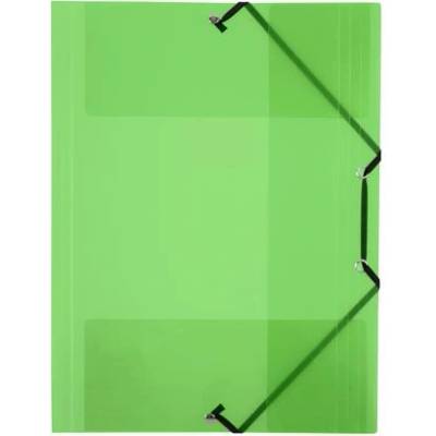 VIQUEL Гумена папка, 15 мм, PP, A4, VIQUEL "Propyglass", зелена 113373-08 (113373-08)