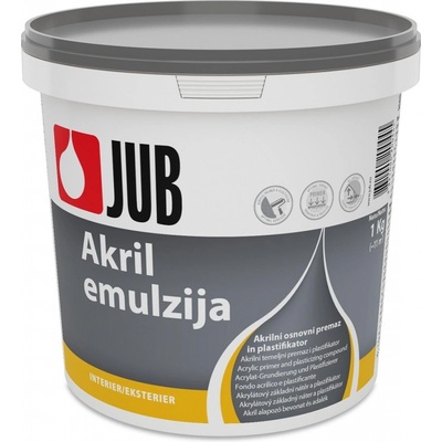 AKRIL EMULZIA - akrylátový základný náter a plastifikátor 1 kg
