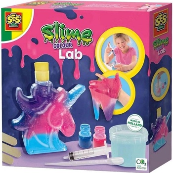 SES Výroba slizu Barevný jednorožec v tubě