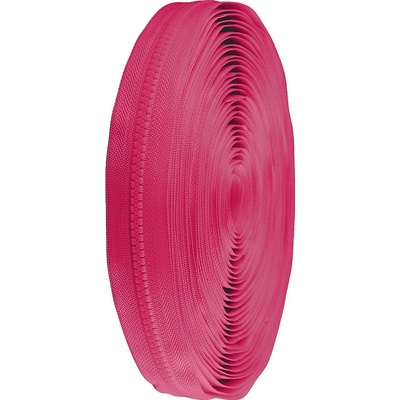 Zip kostěný No 5 metráž, malé, 146 pink