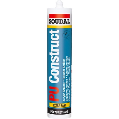 Soudal PU CONSTRUCT Vodovzdorné univerzálne stavebné lepidlo 310 ml