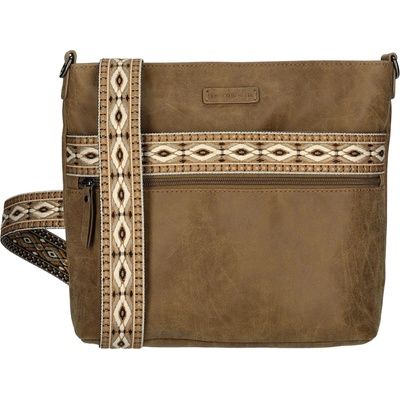 Enrico Benetti dámská crossbody kabelka Indy hnědá