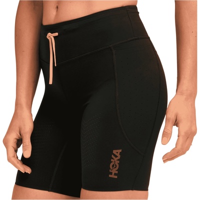 HOKA Дамски шорти за бягане HOKA Women's Skybreeze Half Tight Running shorts - Black - размер XS (112-3991-0111)