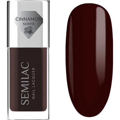 112 Semilac Klasický lak na nehty Nail Lacquer Wine Red 9 ml