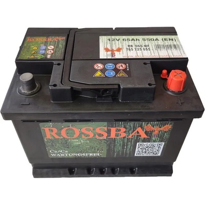 ROSSBAT 65Ah 550A left+